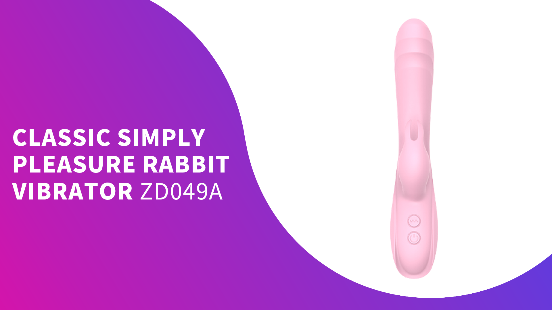 ZD049A CLASSIC SIMPLY PLEASURE RABBIT VIBRATOR, НОВЕЙШИЕ СЕКС-ИГРУШКИ 2022