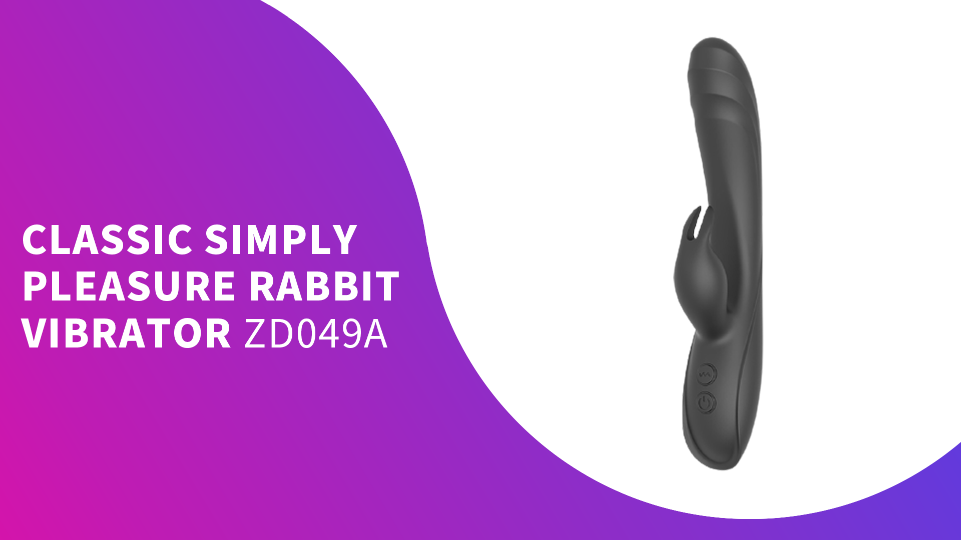 ZD049A CLASSIC SIMPLY PLEASURE RABBIT VIBRATOR, НОВЕЙШИЕ СЕКС-ИГРУШКИ 2022